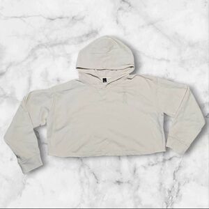 Lululemon Team Canada Tan Cropped All Yours Hoodie